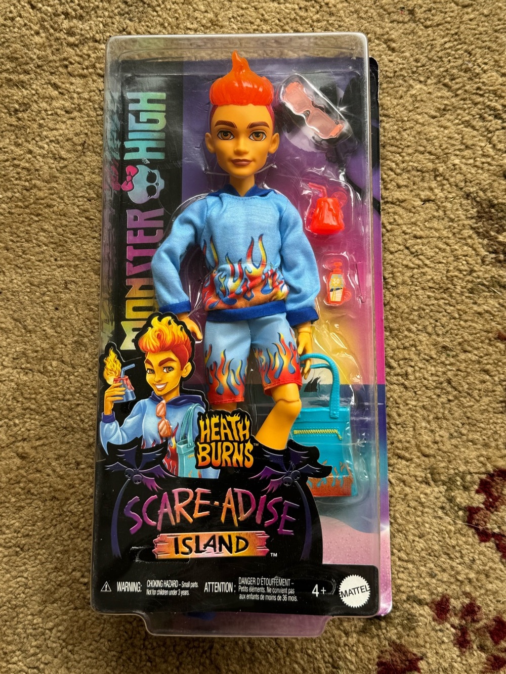 Monster High Scare-adise Island Heath Burns
